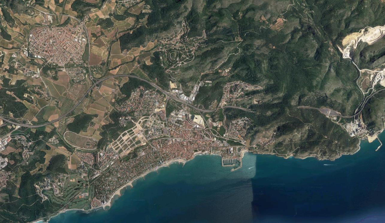 Parcela de 657 m2 al lado de Sitges