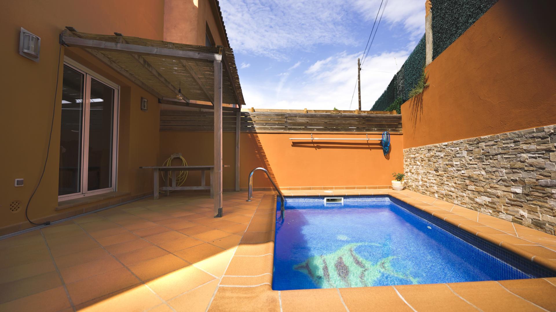 terraced Palafrugell