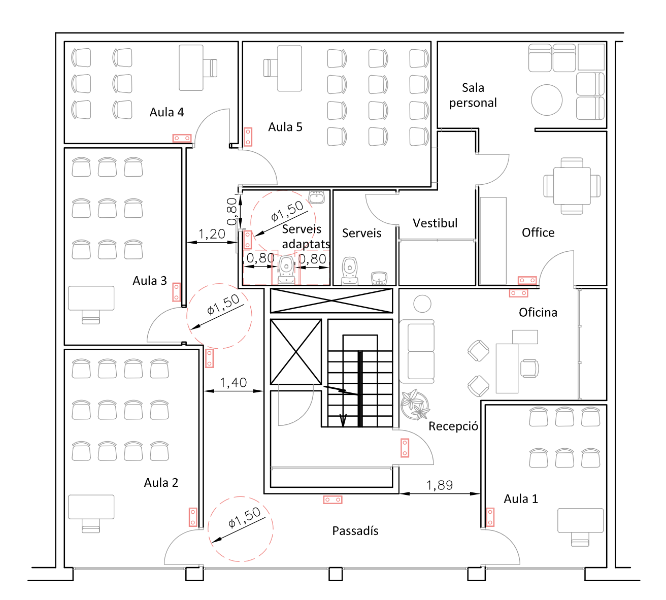 oficines en girona · eixample €