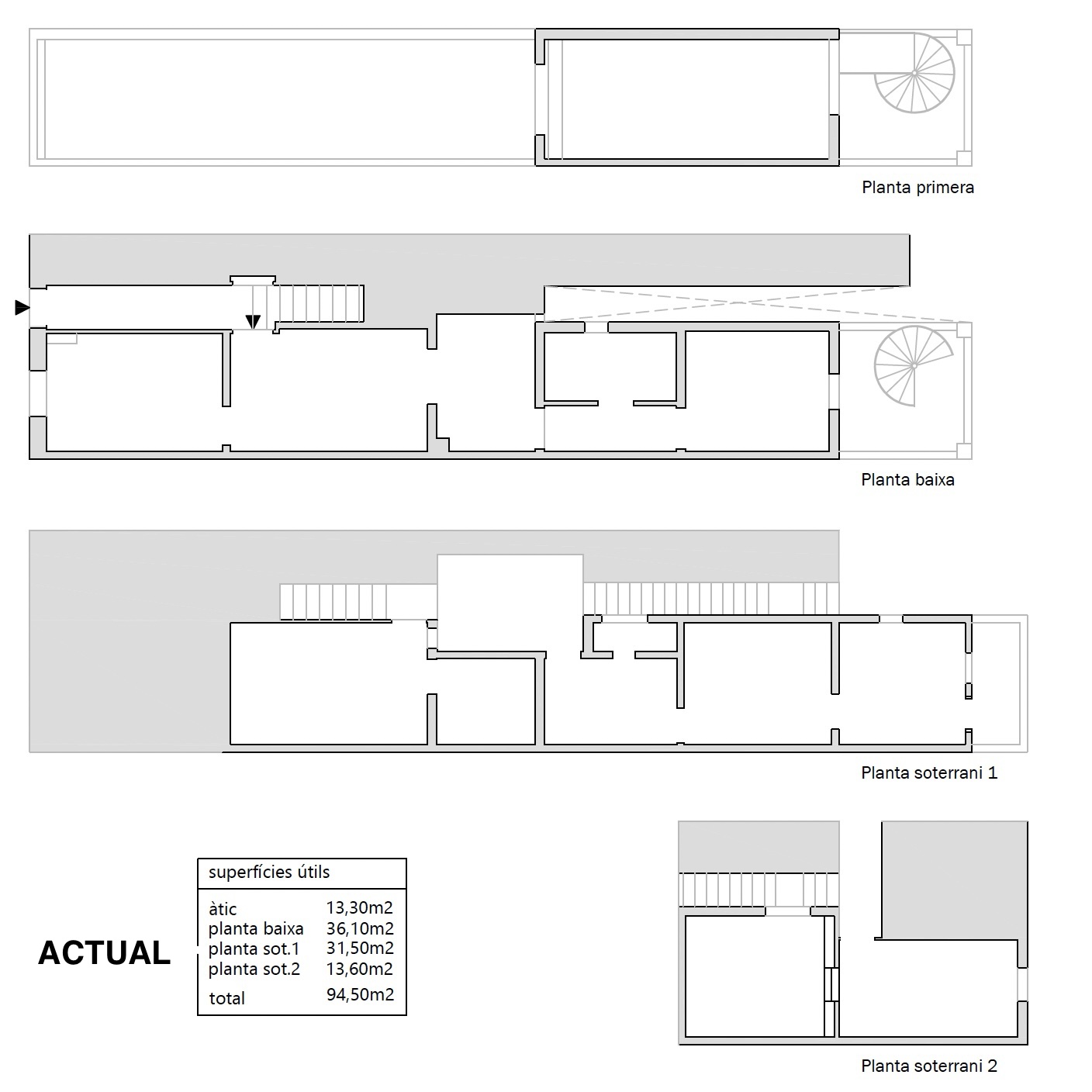 Chalet adosado en venta en La Font d'En Fargues