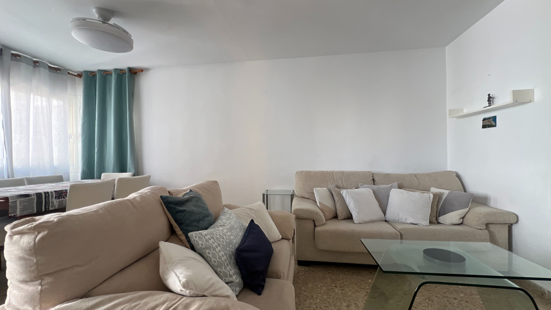 Piso amplio de 4 habitaciones en Ibiza centro (C/ Cabrera 4)   Alquiler de temporada