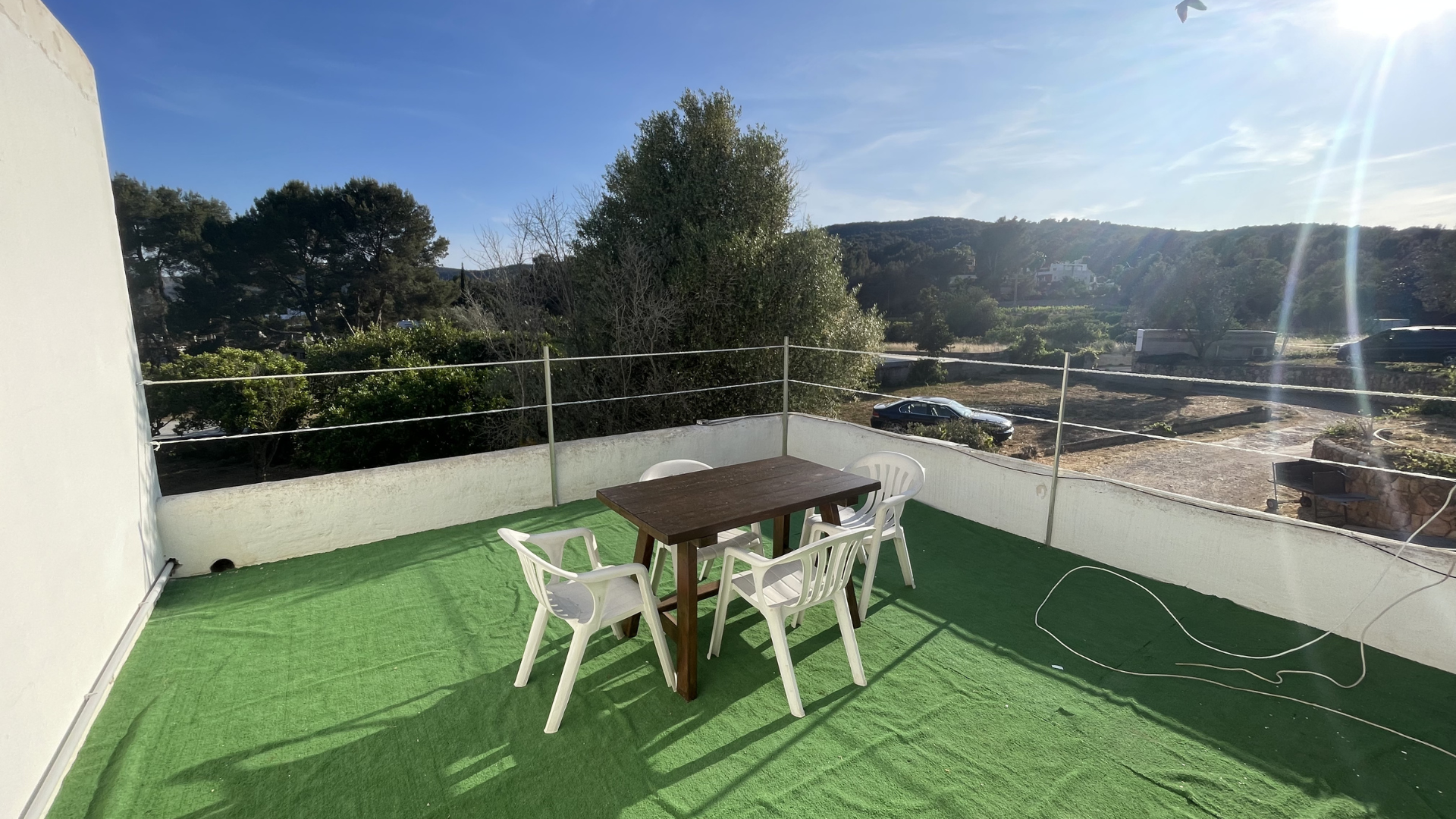 Casita de campo de 2 habitaciones en finca compartida   Alquiler de temporada