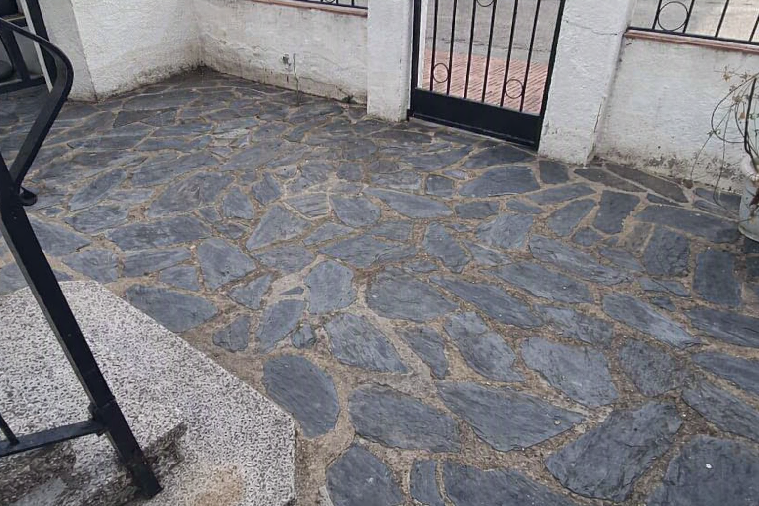 Primera planta de casa de poble