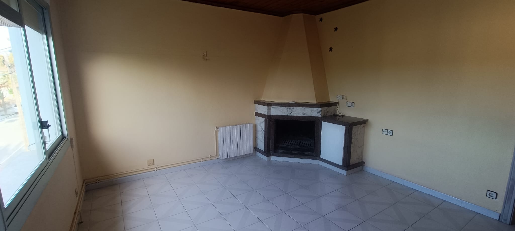 Primera planta de casa de poble