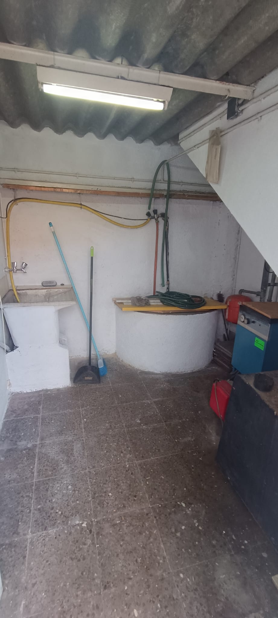 Primera planta de casa de poble