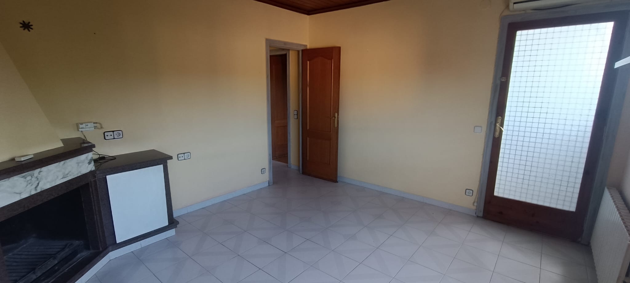 Primera planta de casa de poble