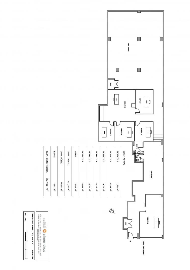 Commercial for sale in Barcelona Eixample / Nova Esquerra Eixample del Comte Borrell